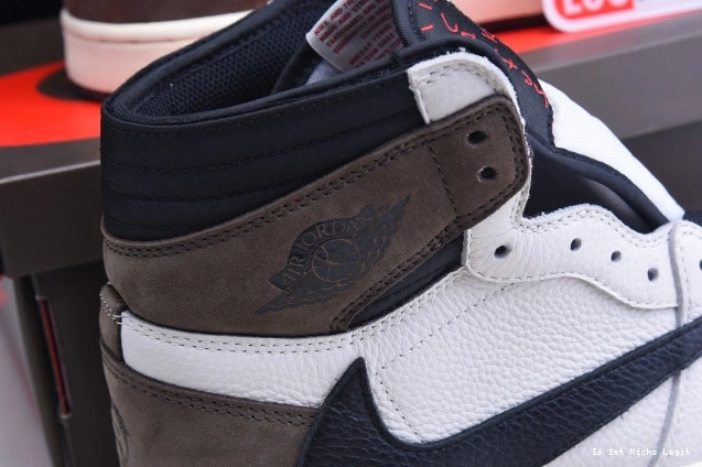 OG CD4487-100 SCOTT' 'TRAVIS JORDAN - 2.0 AIR 1 SP HIGH TS 0804